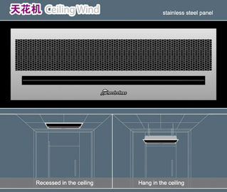 Энергосберегающий утопленный ветер потолка занавес воздуха 36 дюймов для дверей