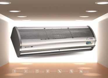 White Low Wind Resistance Electric Warm Air Curtain Heater 180cm / 150cm