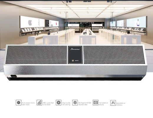 230В Коммерческий воздушный занавес для дверей, 2000 м³/ч, Нержавеющая сталь