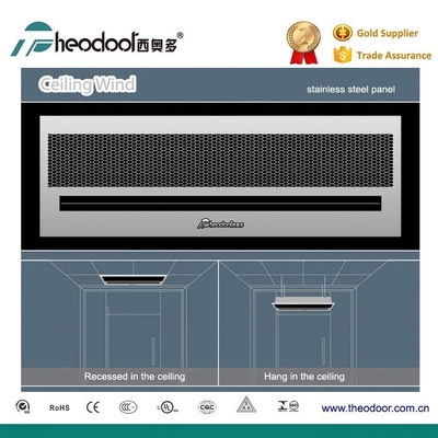 230V Ceiling Mount Concealed Air Curtain 0.9m to 1.8m with Remote Control