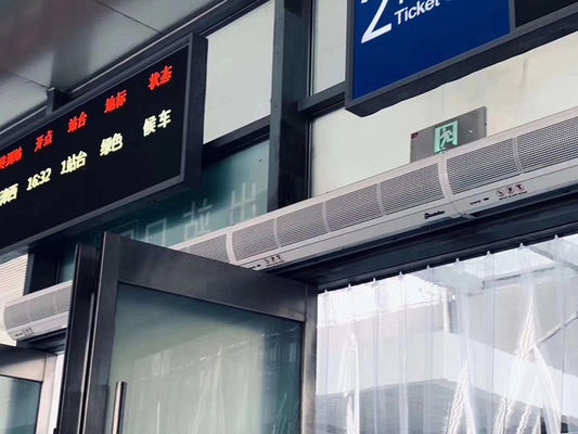 Воздушная завеса SS304 поперечного потока 900 мм 1600 м3/ч для коммерческих дверей
