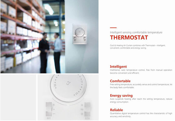 Theodoor 6G серия отопительный воздух занавес дверной барьер Подходит для ресторанов, гостиниц, магазина 0,9 м-1,8 м
